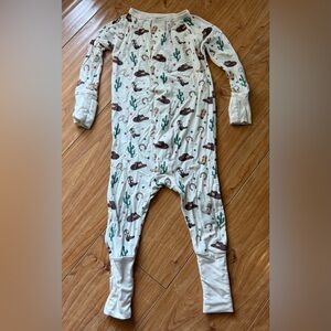 Magnetic Me Cowboy Print Convertible Pajamas